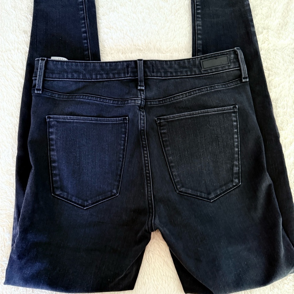 Abercrombie & Fitch Black Charcoal Skinny Jeans Women’s Size 30 / 10 - Picture 2 of 3